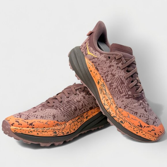 Hoka Speedgoat 6 GTX Women Size 7.0 Smoky Quartz Quartzite 1155151-SZQ New w/Box - Picture 8 of 14